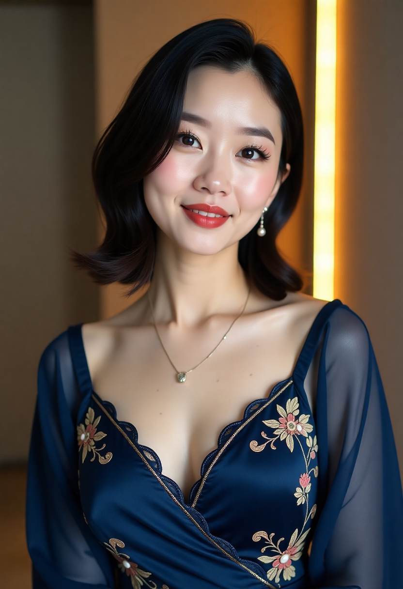 江岸夜跑海报
